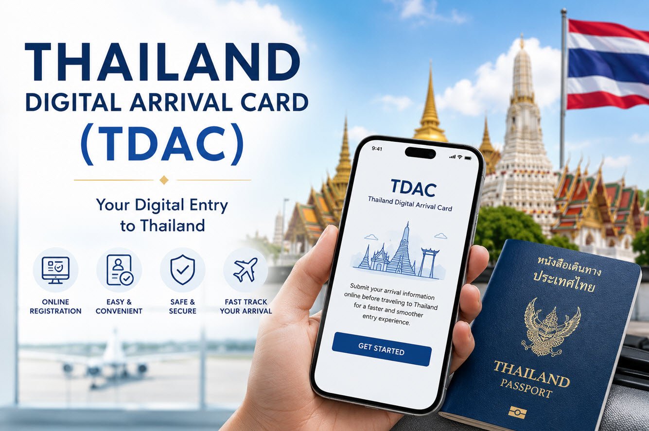 Visiting Thailand? Get To Know About Thailand Digital Arrival Card (TDAC) - Fabplaces.com
